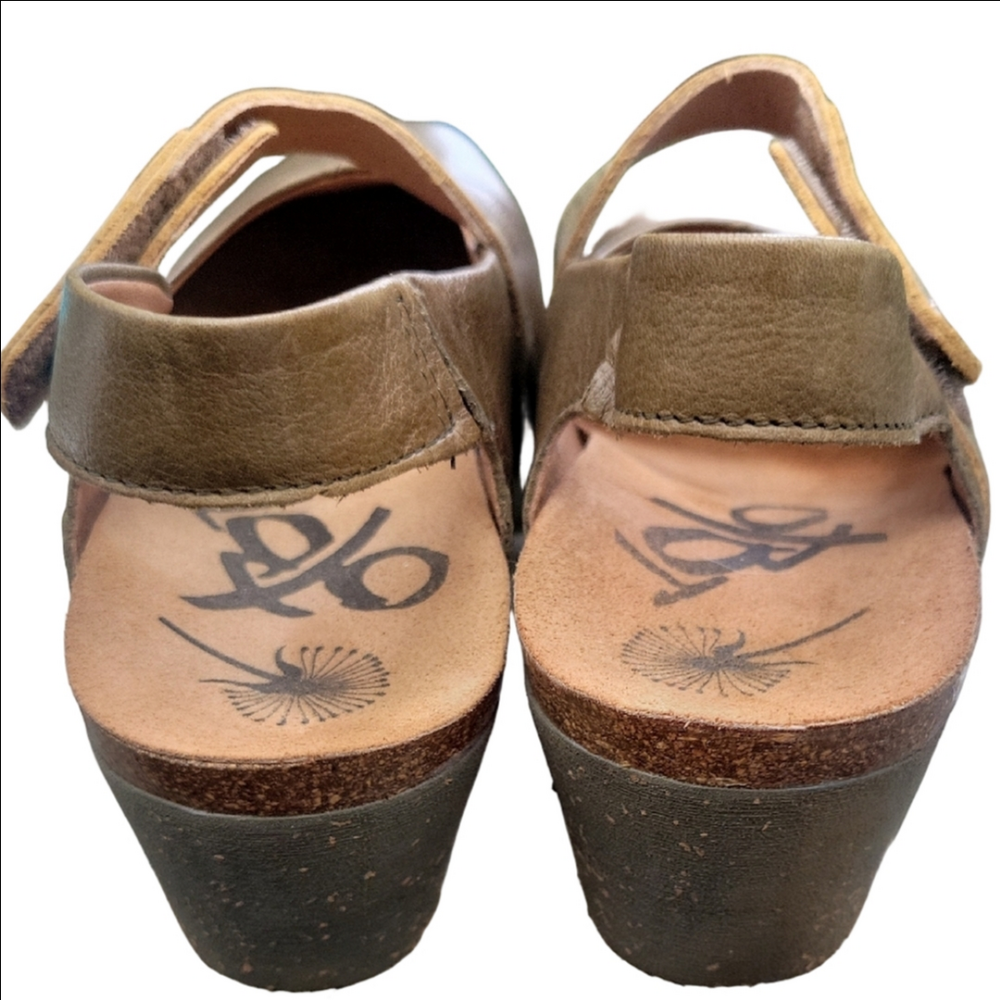 Brown Leather Women's Shoes - Picture 4 of 15